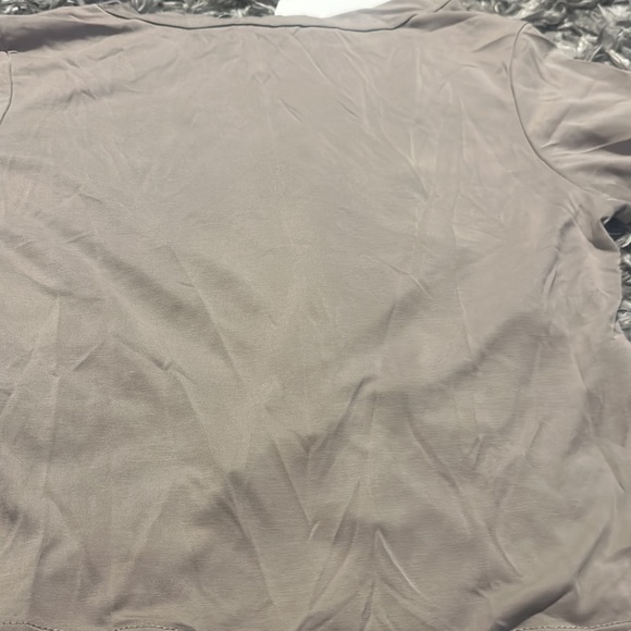 Plain tan brand new Sadie and sage shirt - Picture 4 of 4